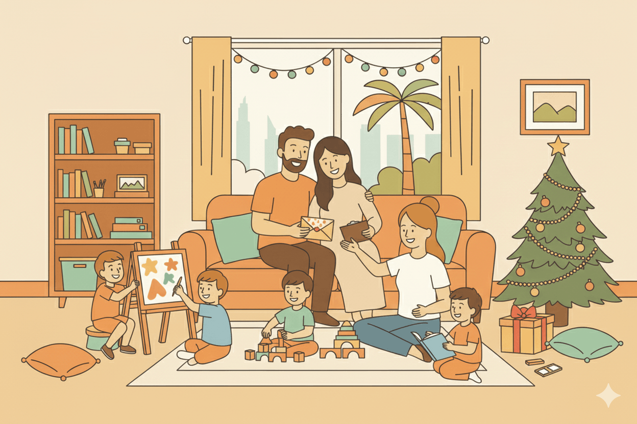 Should You Give Your Nanny a Holiday Bonus? What Most UAE Families Do